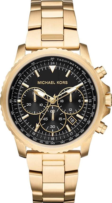 michael kors theroux gold|Michael Kors Theroux Chronograph Quartz Gold Dial Men's.